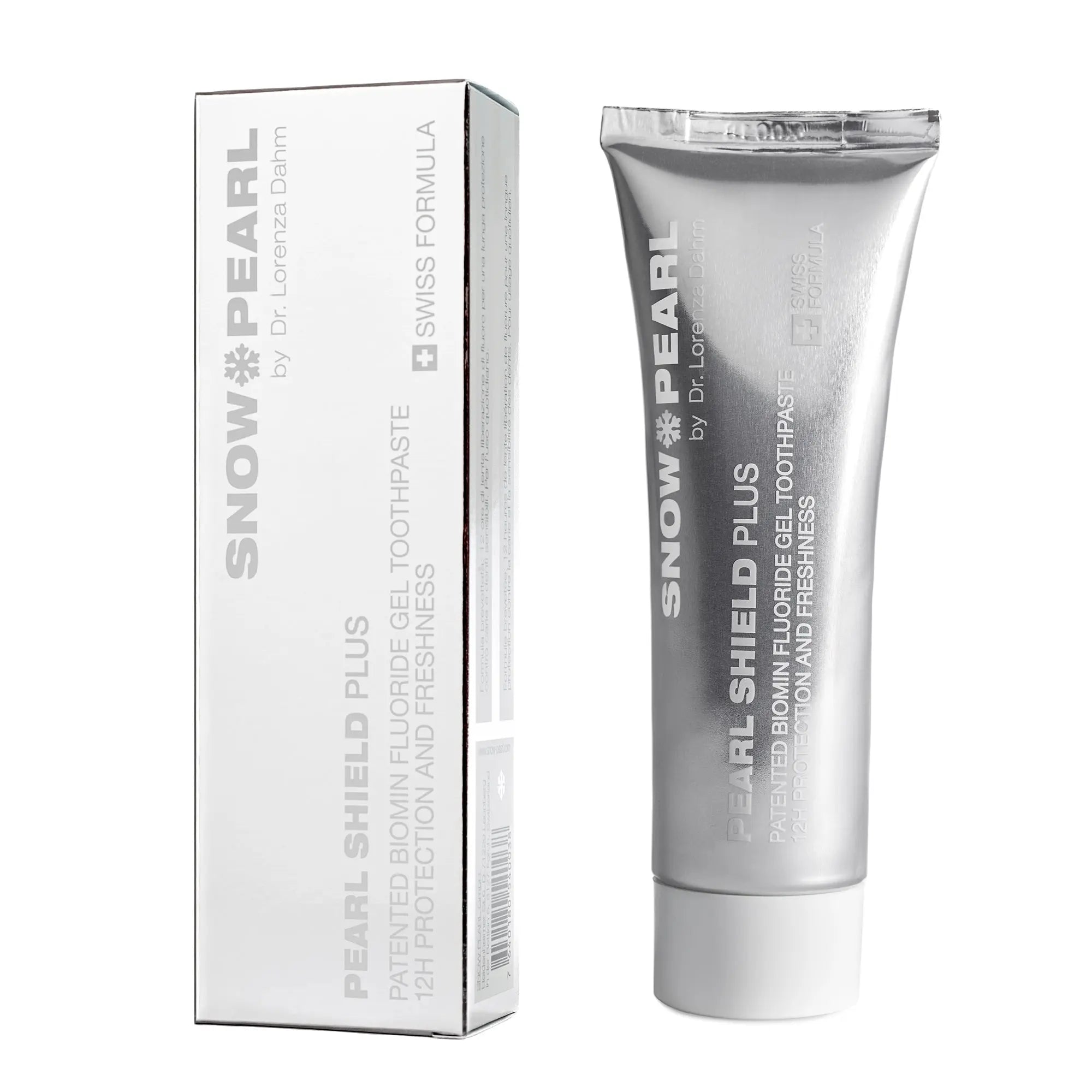 Pearl Shield Gel Zahnpasta Tube für sanfte Zahnreinigung und Zahnschutz