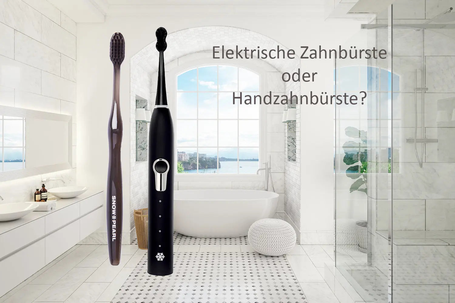 Elektrische oder Handzahnbürste: Was ist besser für Ihre Zahnpflege? Snow Pearl GmbH