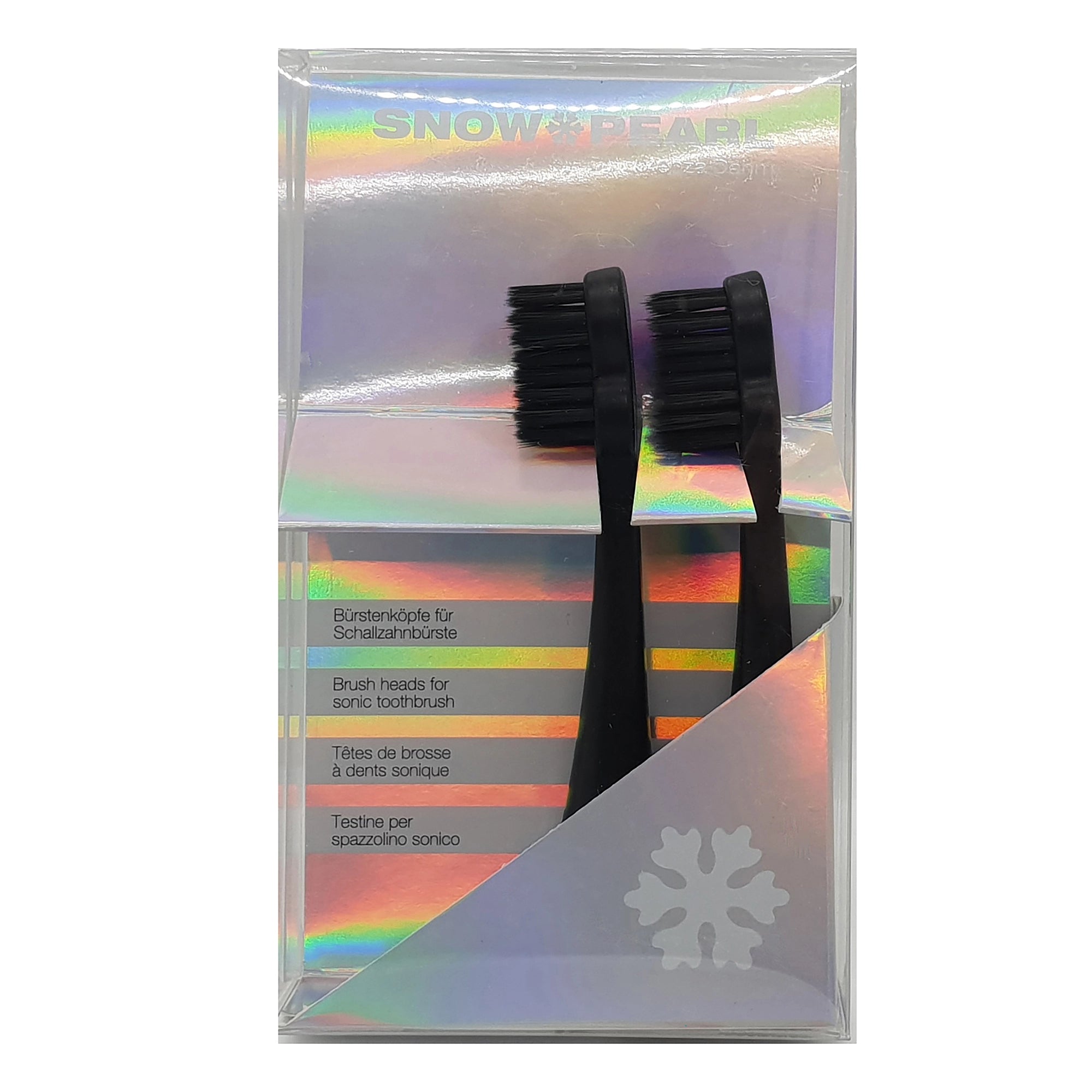 Detailaufnahme der KONEX HD Super Soft Borsten der Snow Pearl Ersatzköpfe mit ultrafeinen Spitzen für eine besonders sanfte Zahnreinigung.