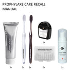 Snow Pearl PROPHYLAXE CARE RECALL – MANUAL Set für professionelle Mundhygiene und tägliche Zahnpflege