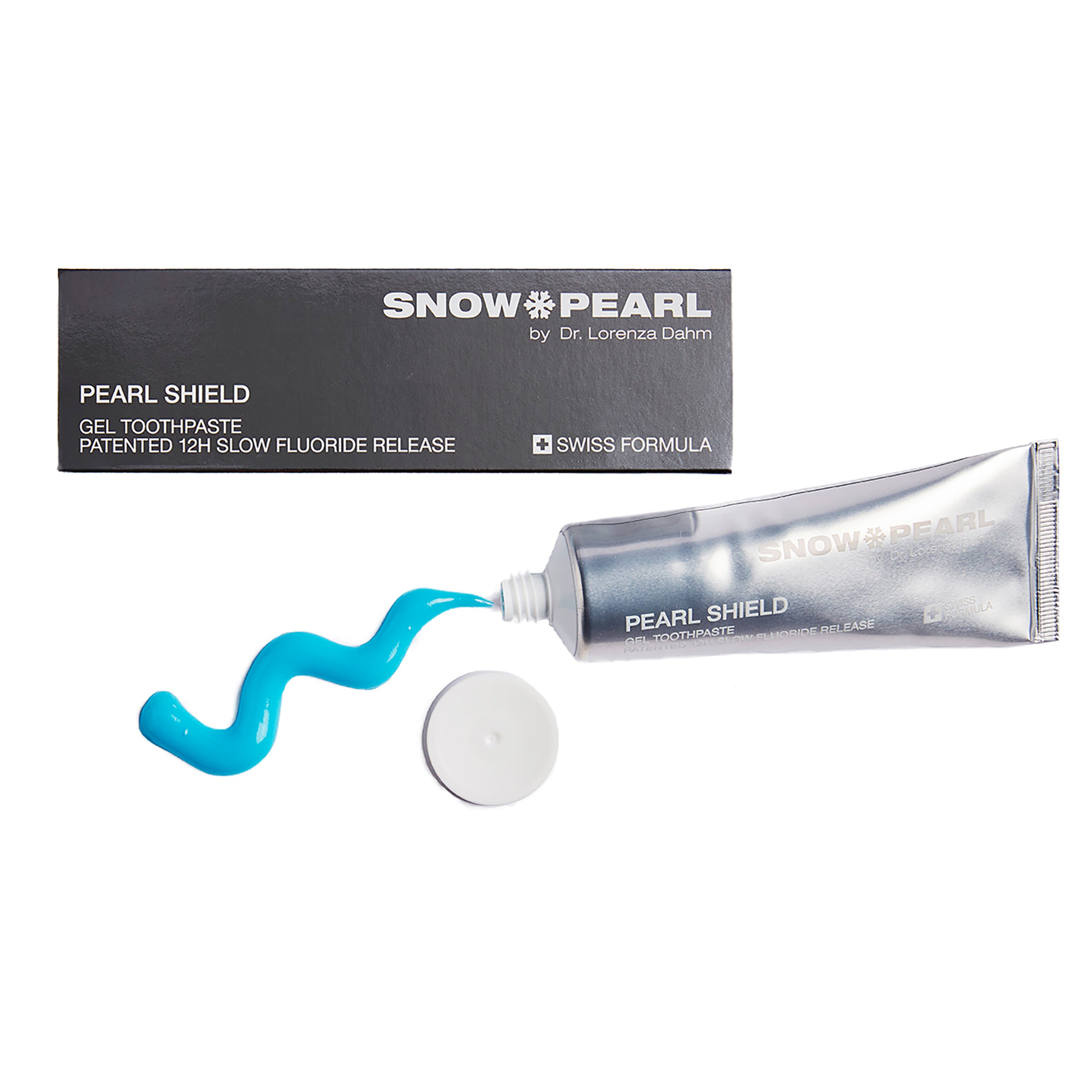 Travel Kit with PEARL SHIELD Gel Toothpaste 75ml - Black