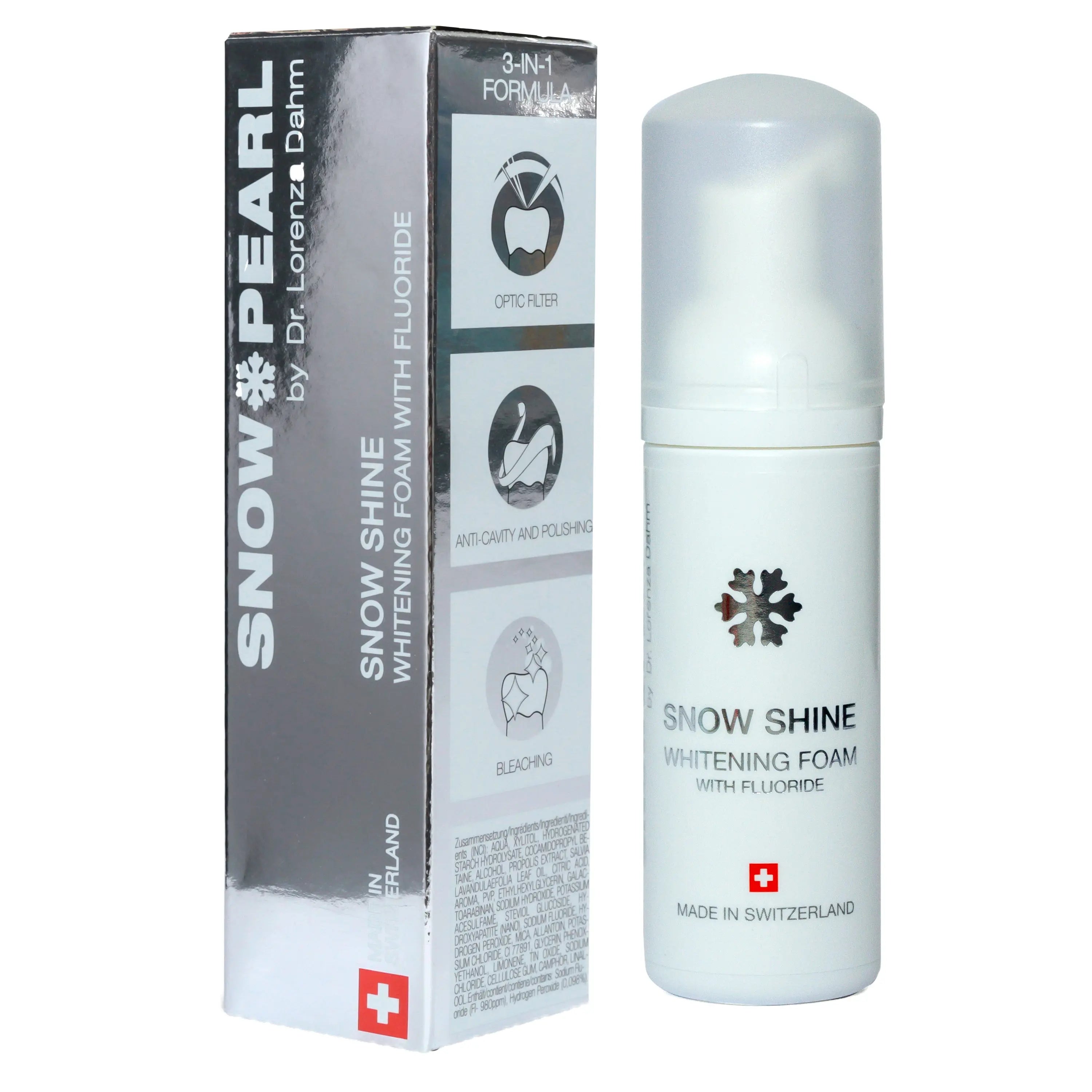 SNOW SHINE Whitening Foam 50ml Snow Pearl GmbH